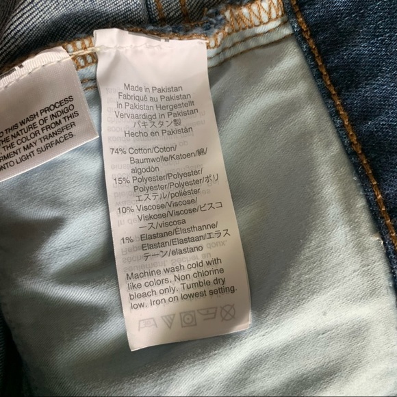 Madewell Mid Rise 9 Inch Button Front Skinny Jean - Picture 8 of 10